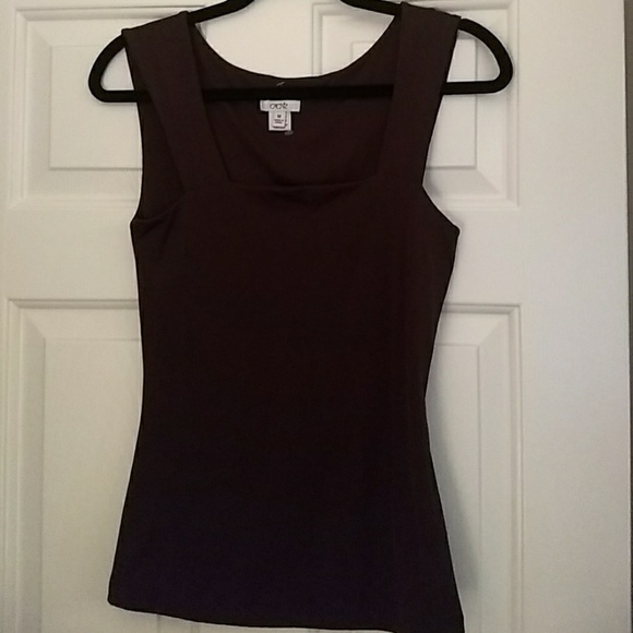 Cache Tops - Cache brown tank